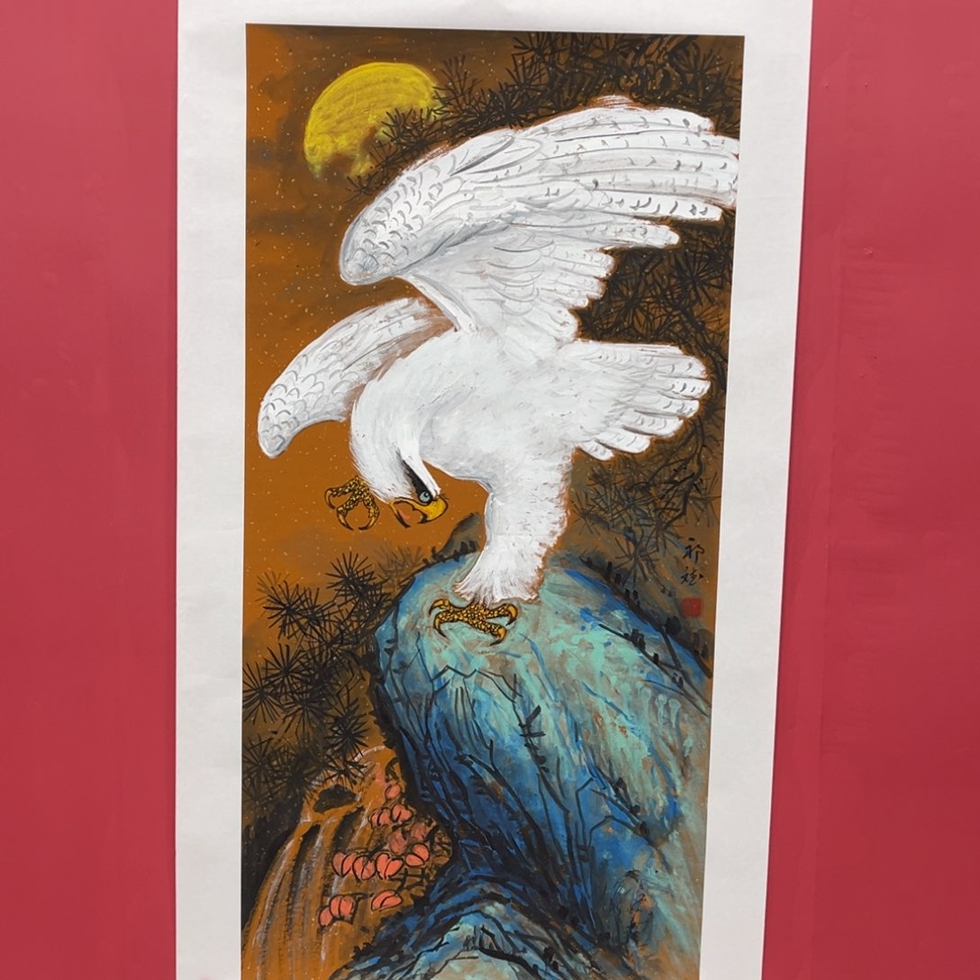 国画国画作品集一个由