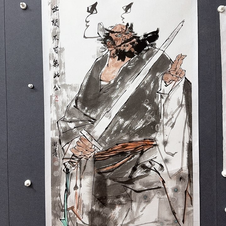 国画好**连陈老师人物作品