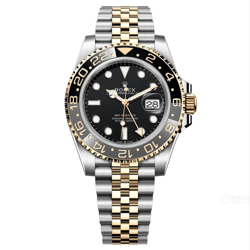 99新 Rolex/劳力士 23年全套/格林尼治/126713/皮蛋圈/间金
