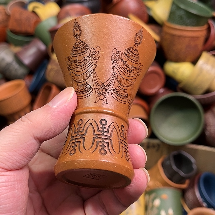 紫砂茶杯全手工紫砂主人杯