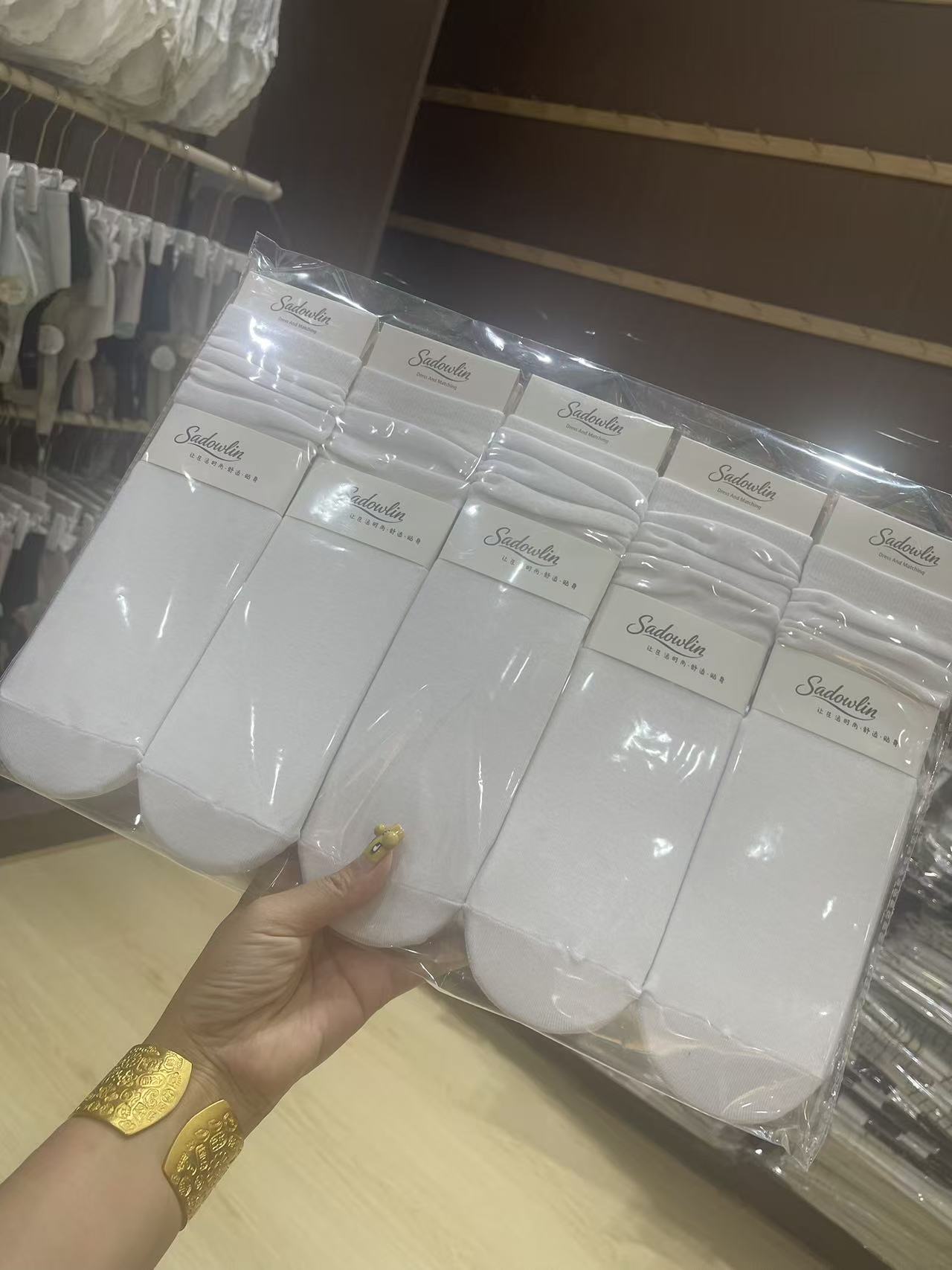 女士爆款堆堆袜。