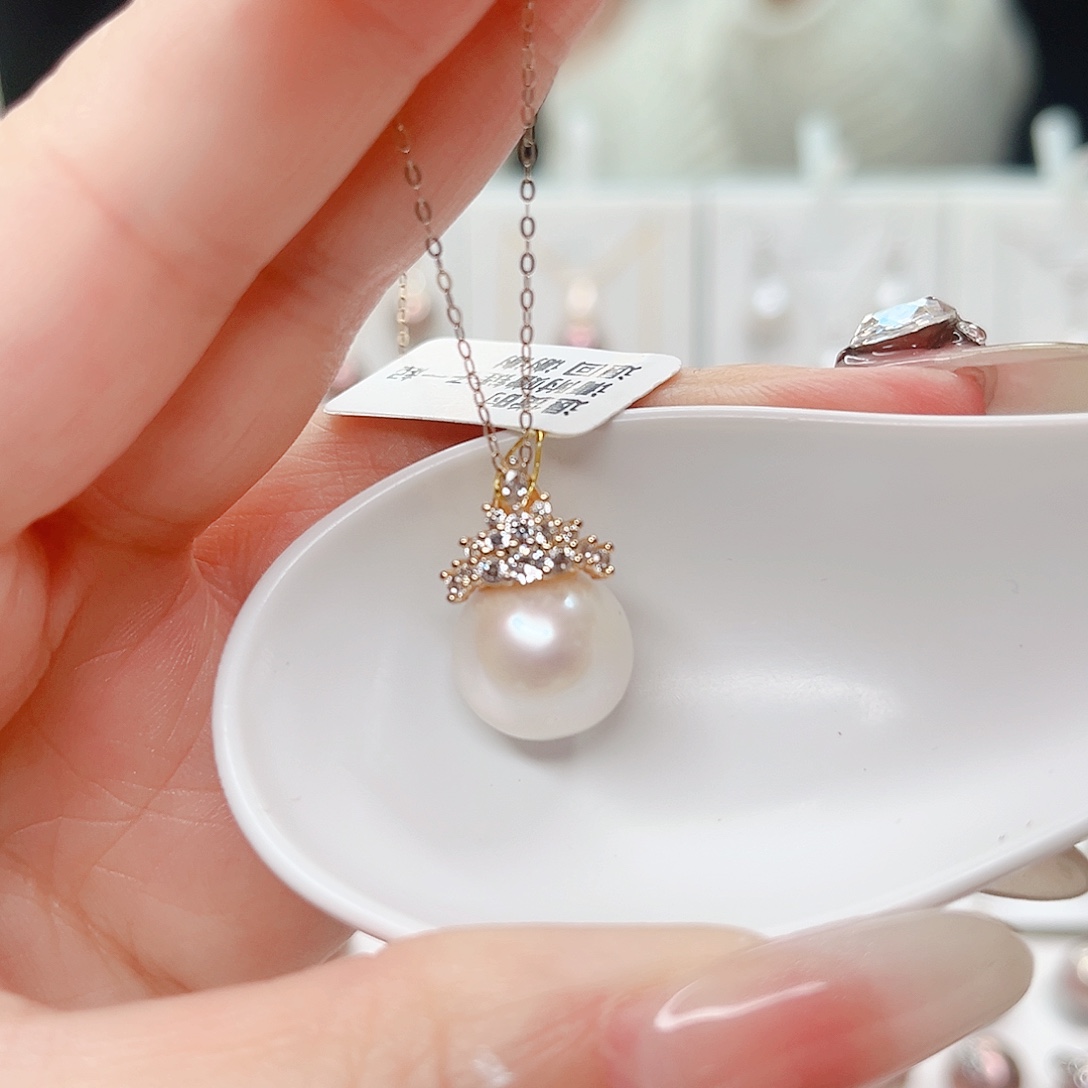 淡水珍珠合金吊坠(赠链)