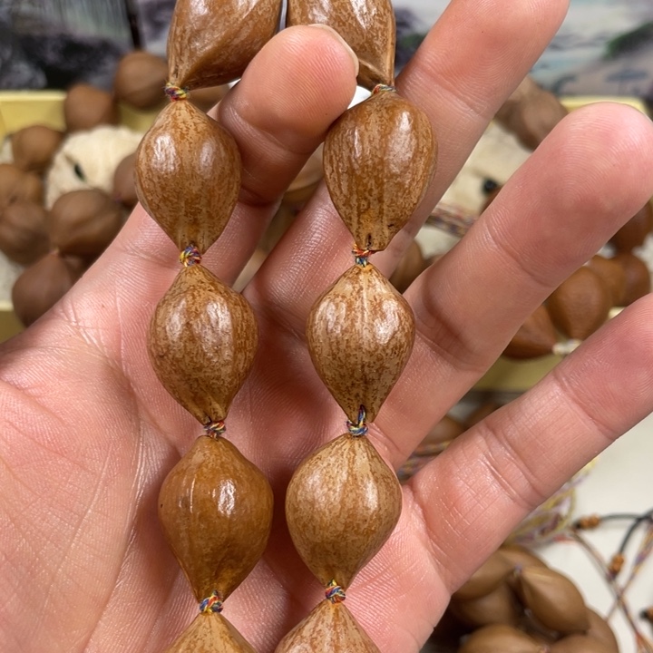 橄榄核手串/手链荔枝纹梅林铁1.8