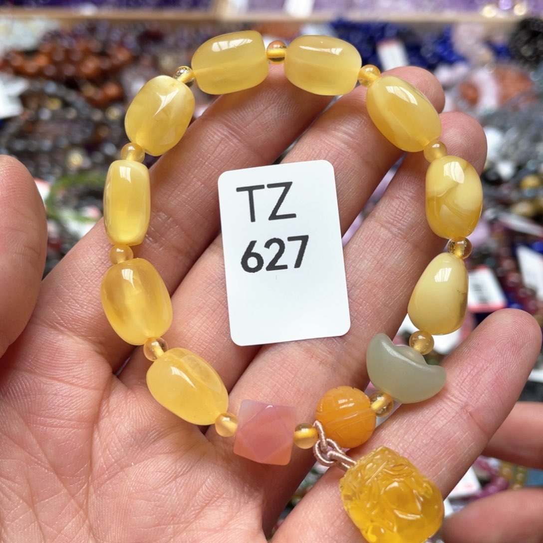 蜜蜡手链未镶嵌手串