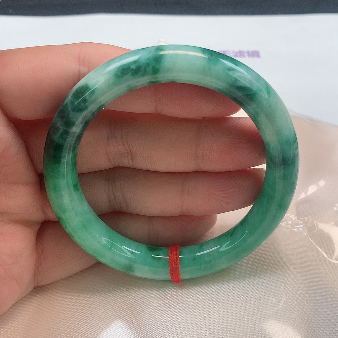 翡翠手镯（圆镯）未镶嵌309号