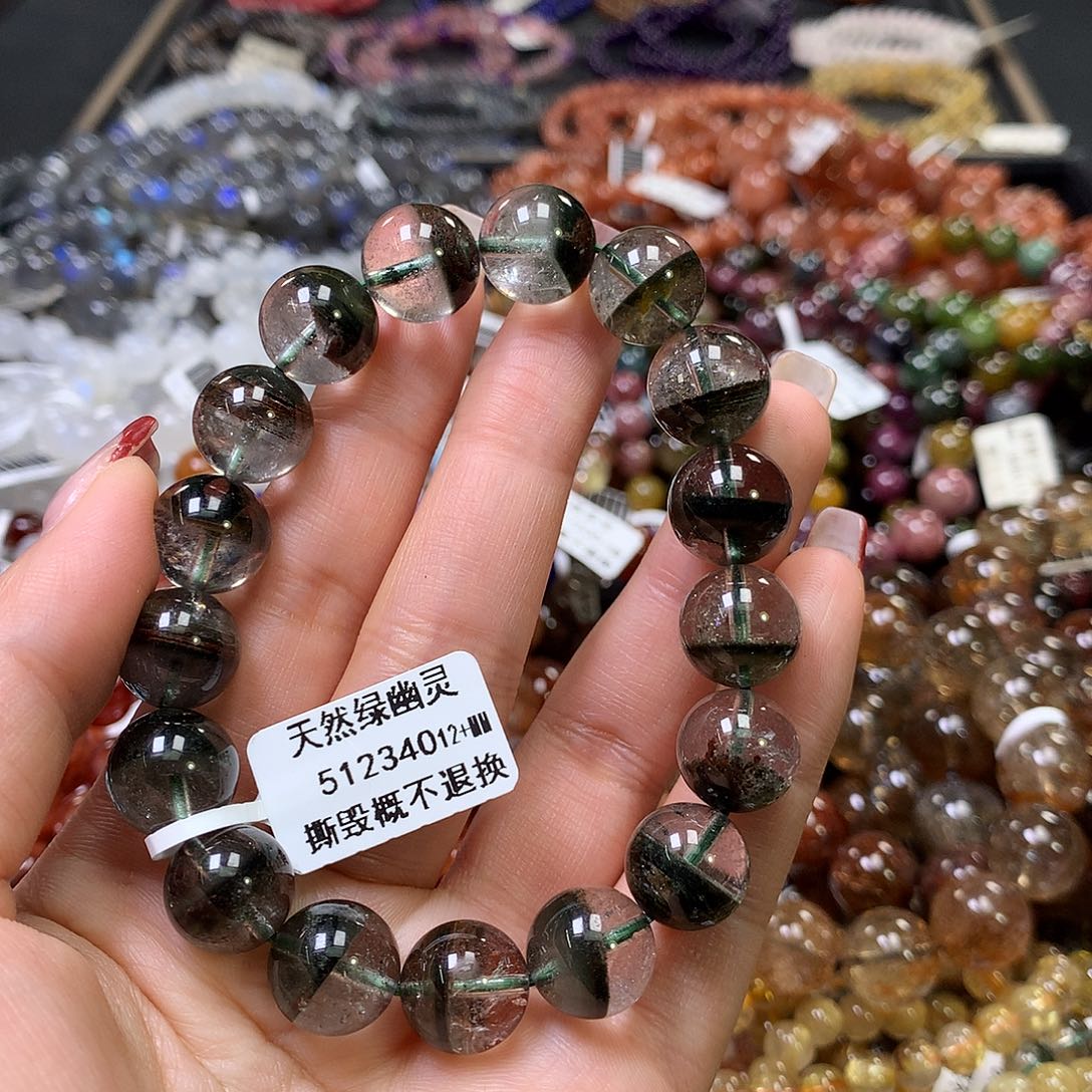 水晶手链未镶嵌，