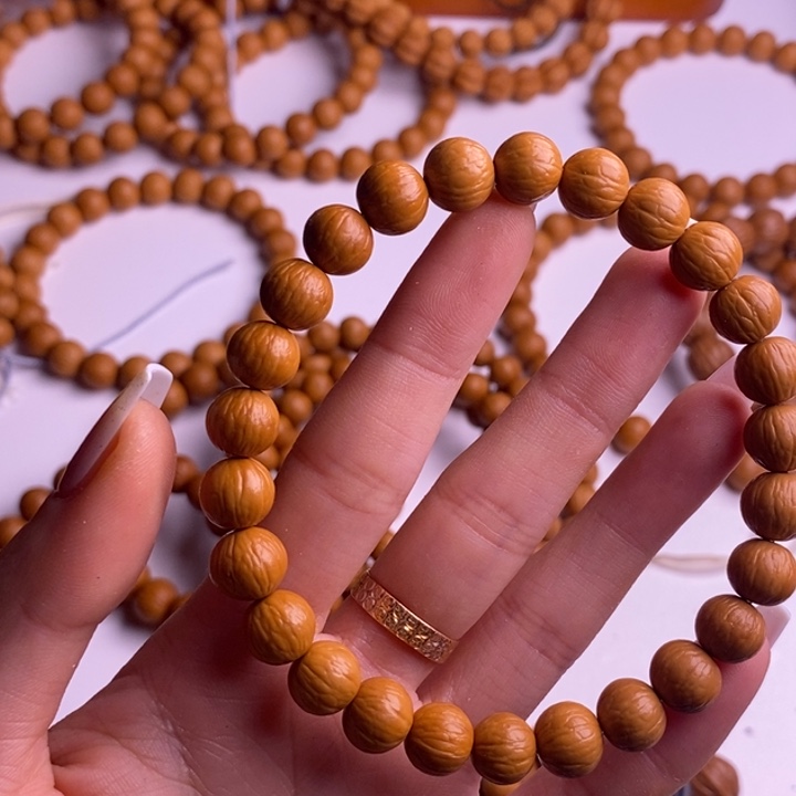 6***7猴头核桃手串聚宝盆9➕手串