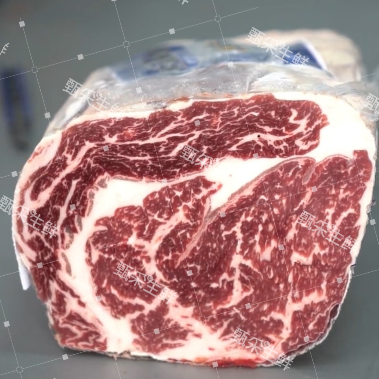 原切牛排澳洲517麦黑牛M3+眼肉