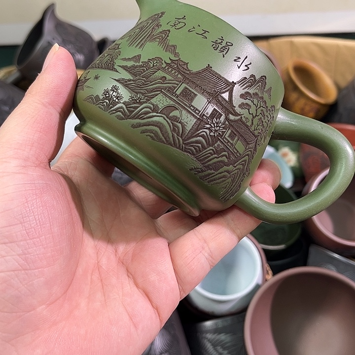 茶杯紫砂全手工紫砂主人杯