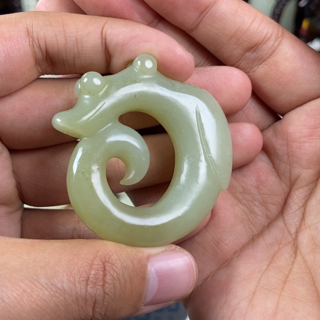 和田玉挂件未镶嵌冷*星