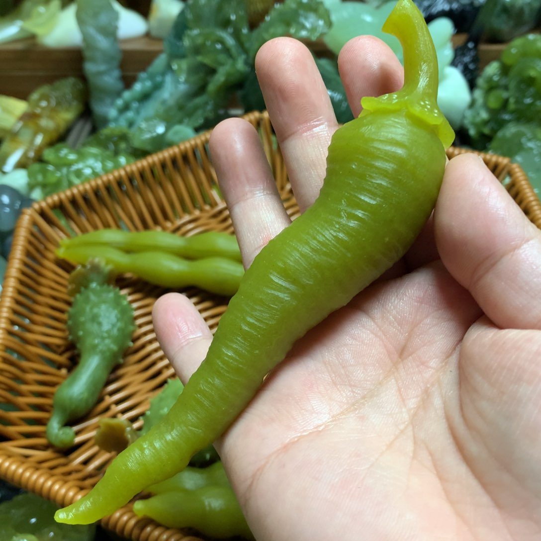 岫玉手把未镶嵌手把
