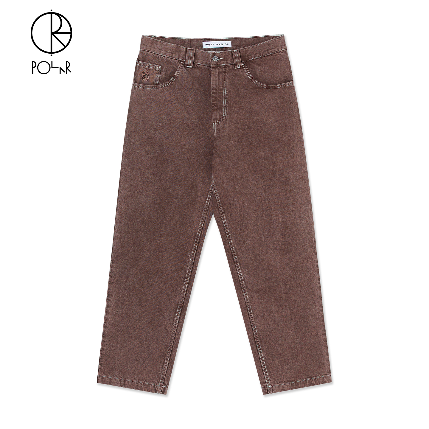 Polar Skate Co 93 Pants 新标 宽松直筒休闲街头滑板牛仔裤潮