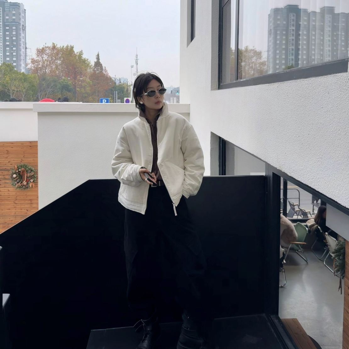 Ada-xixi/韩系灯芯绒棉服外套