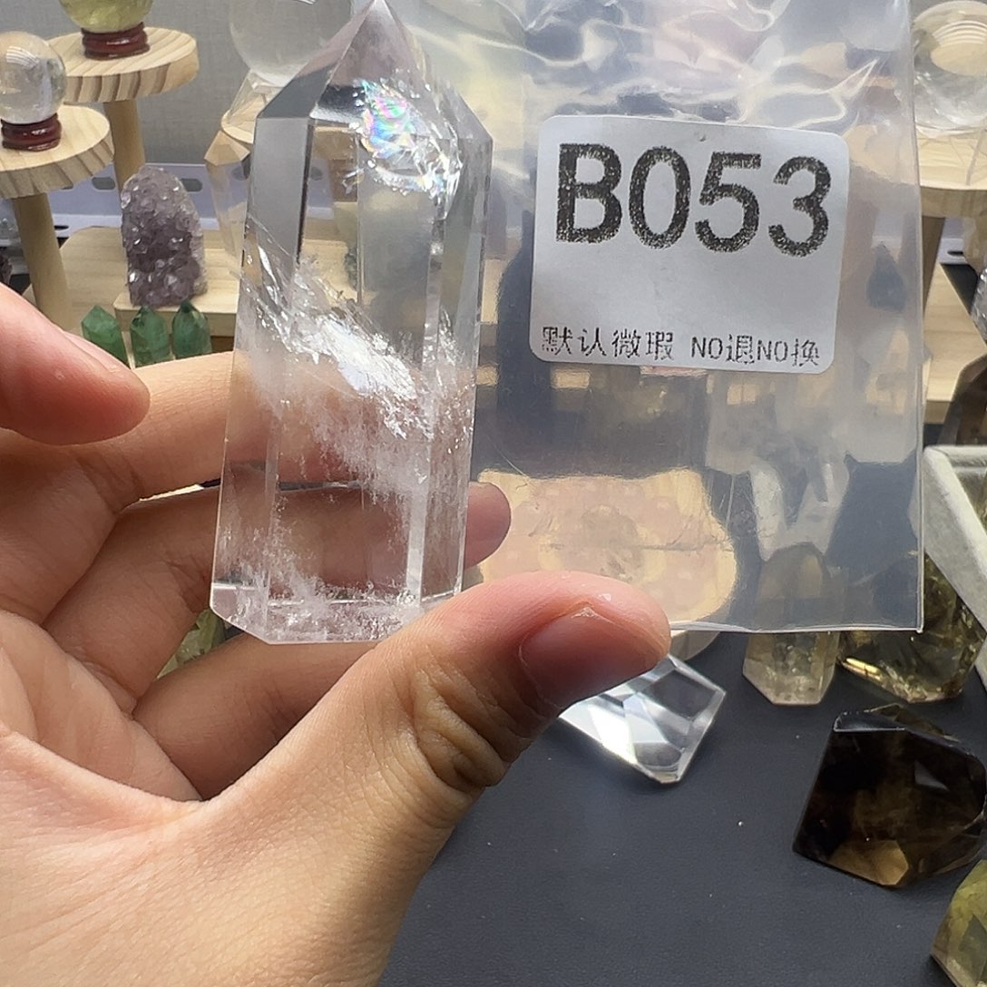 水晶天然水晶半成品未镶嵌默认微瑕