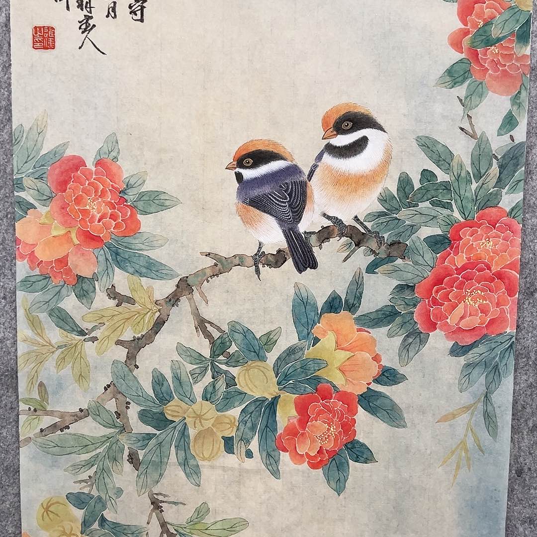 绘画左进伟国画作品