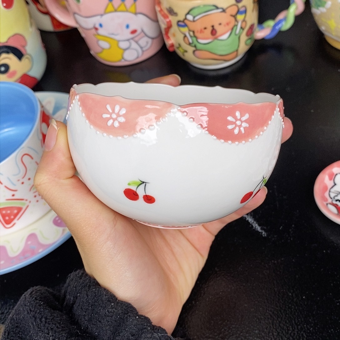 景德镇陶瓷手绘釉下孤品青货