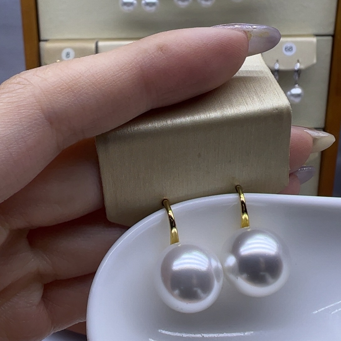 淡水珍珠耳饰未镶嵌