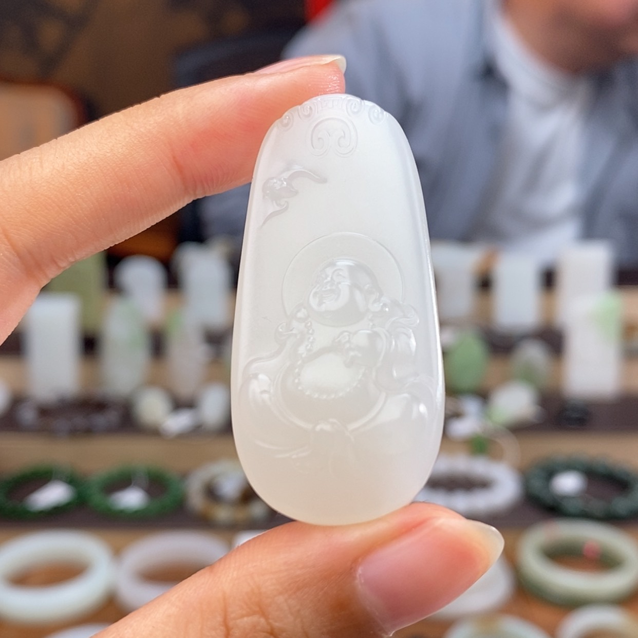 【闪购商品】和田玉吊坠未镶嵌