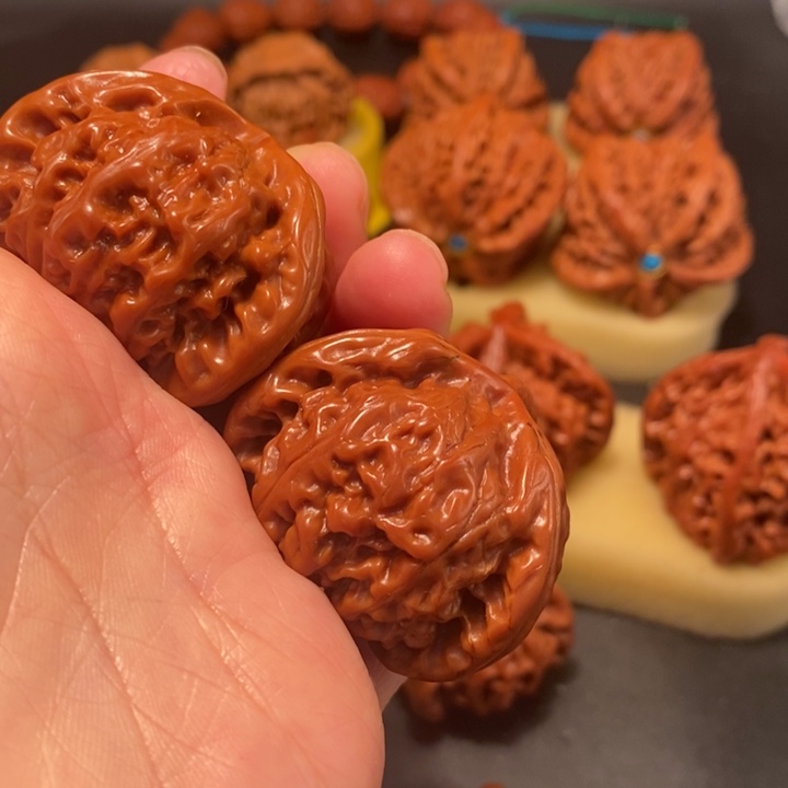 归***.吊坠猴头核桃工艺核桃