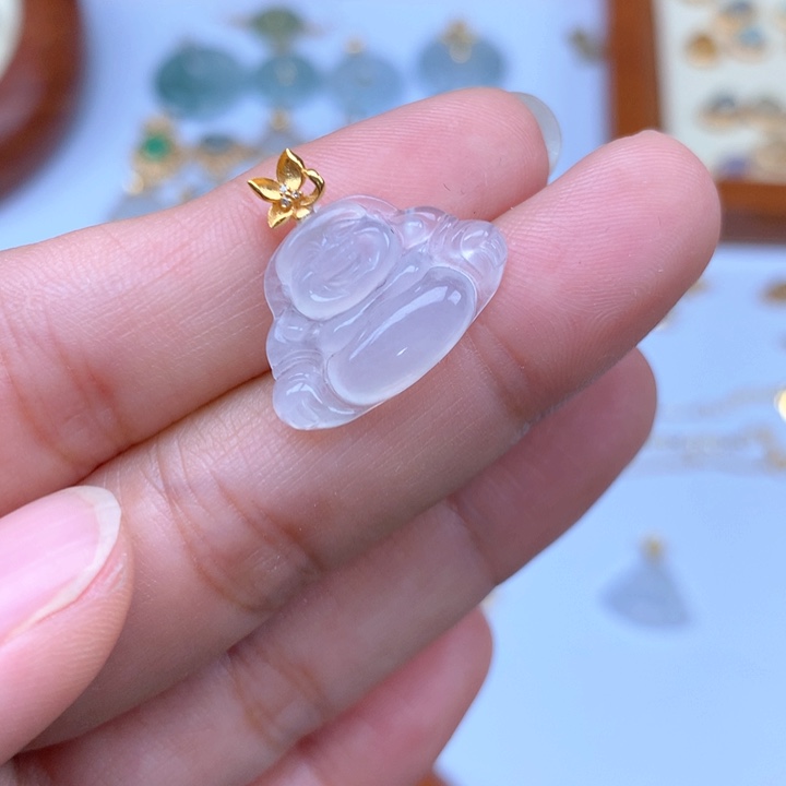 颈饰未镶嵌翡翠翡翠佛公