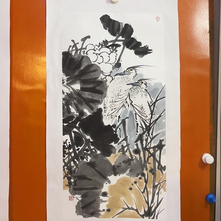 国画张圣敏先生纯手绘作品