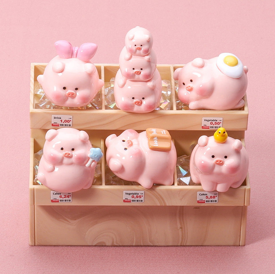 「天使小猪」小摆件