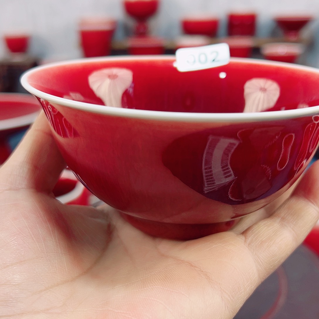 景德镇陶瓷原矿郎红茶具