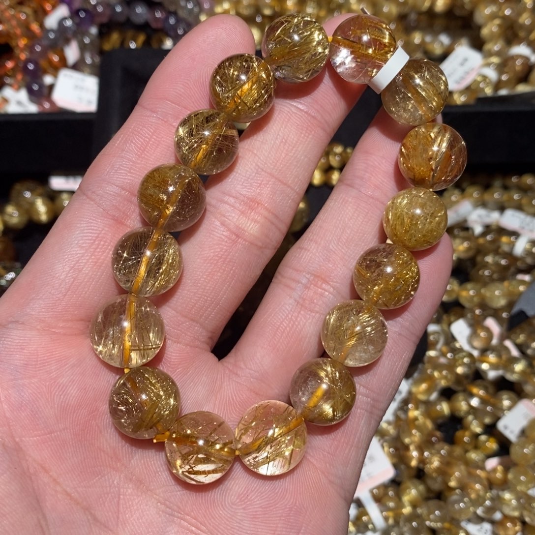 未镶嵌水晶手链手串