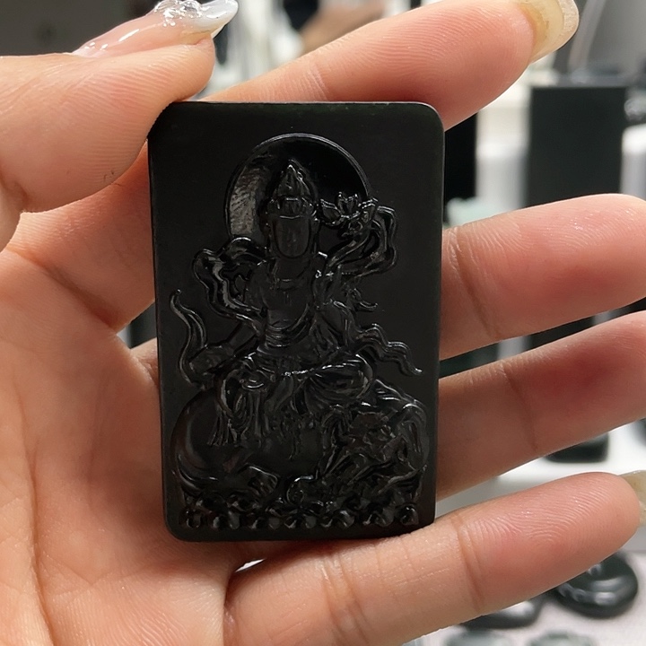 【闪购商品】和田玉（青玉）颈饰未镶嵌道**然