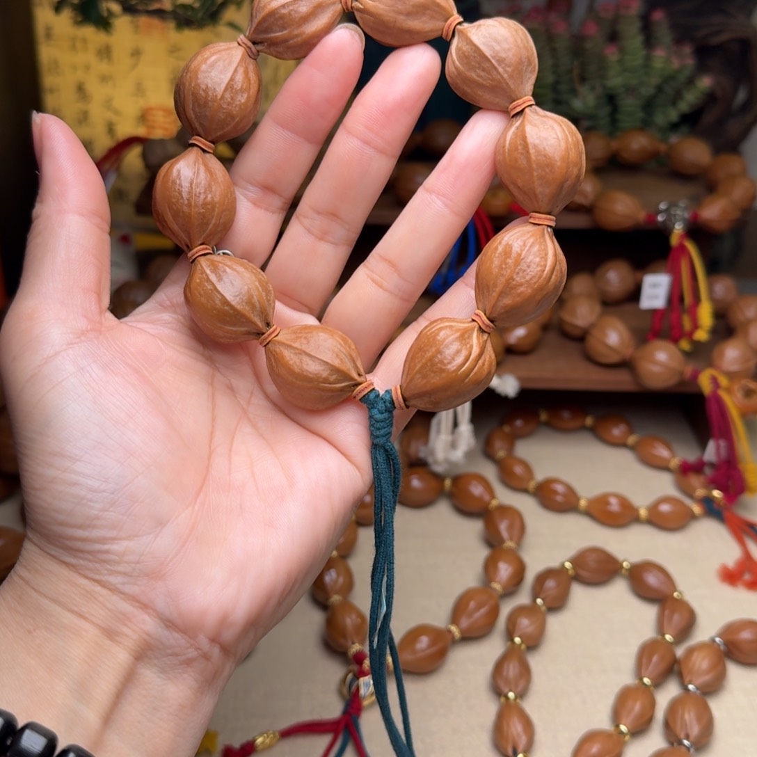 橄榄核手串鬼***动21*27四花正宗梅林铁核