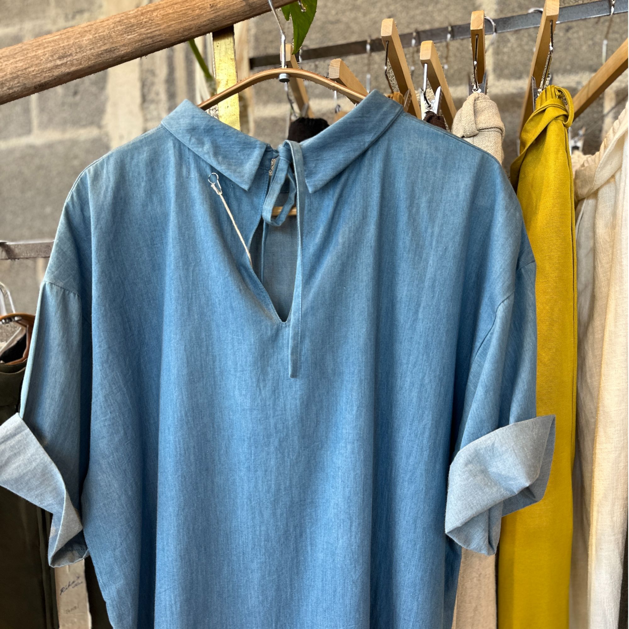 TAYA 泰国手工棉麻服饰夏季短袖