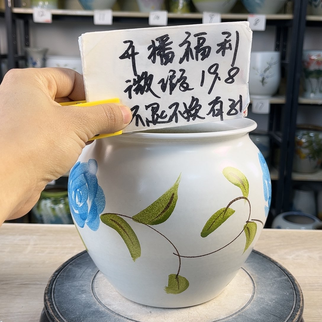 罐1xc景德镇陶瓷花盆