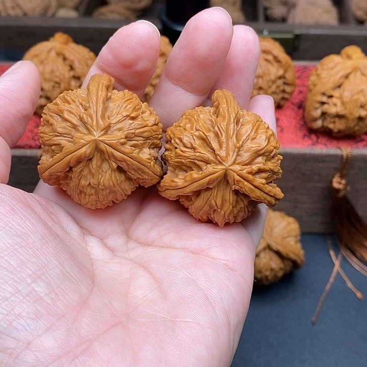 把件文玩核桃白奔