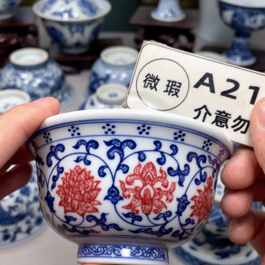 摆件景德镇陶瓷现代手工陶瓷茶具
