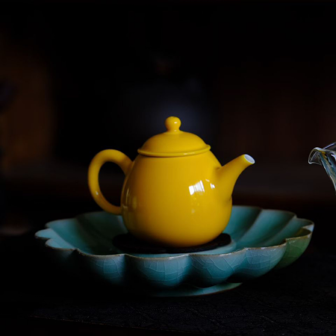 课植窑黄釉小140毫升