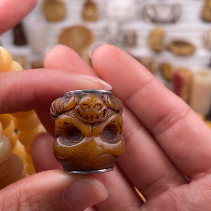 驼骨其他牦牛骨雕刻大鹏鸟22