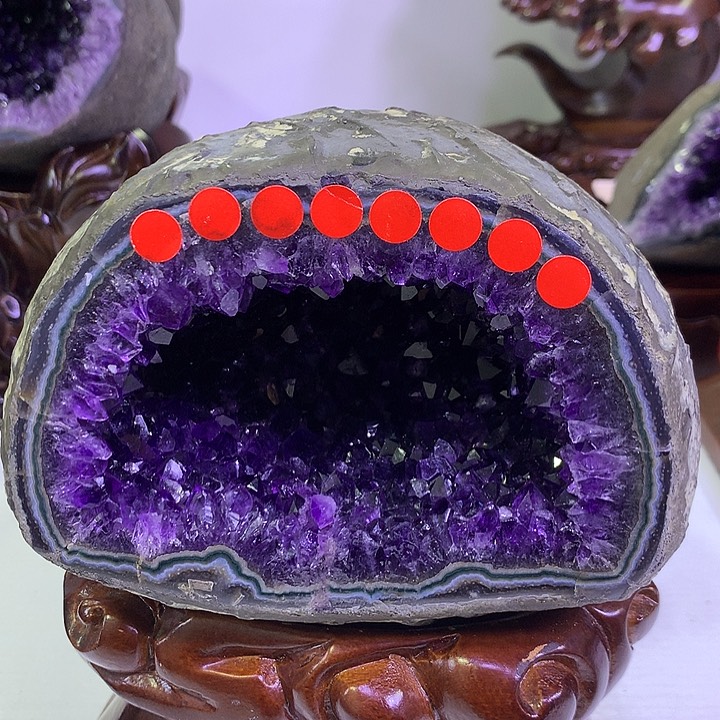 紫晶大型摆件（非配饰）未镶嵌蛋