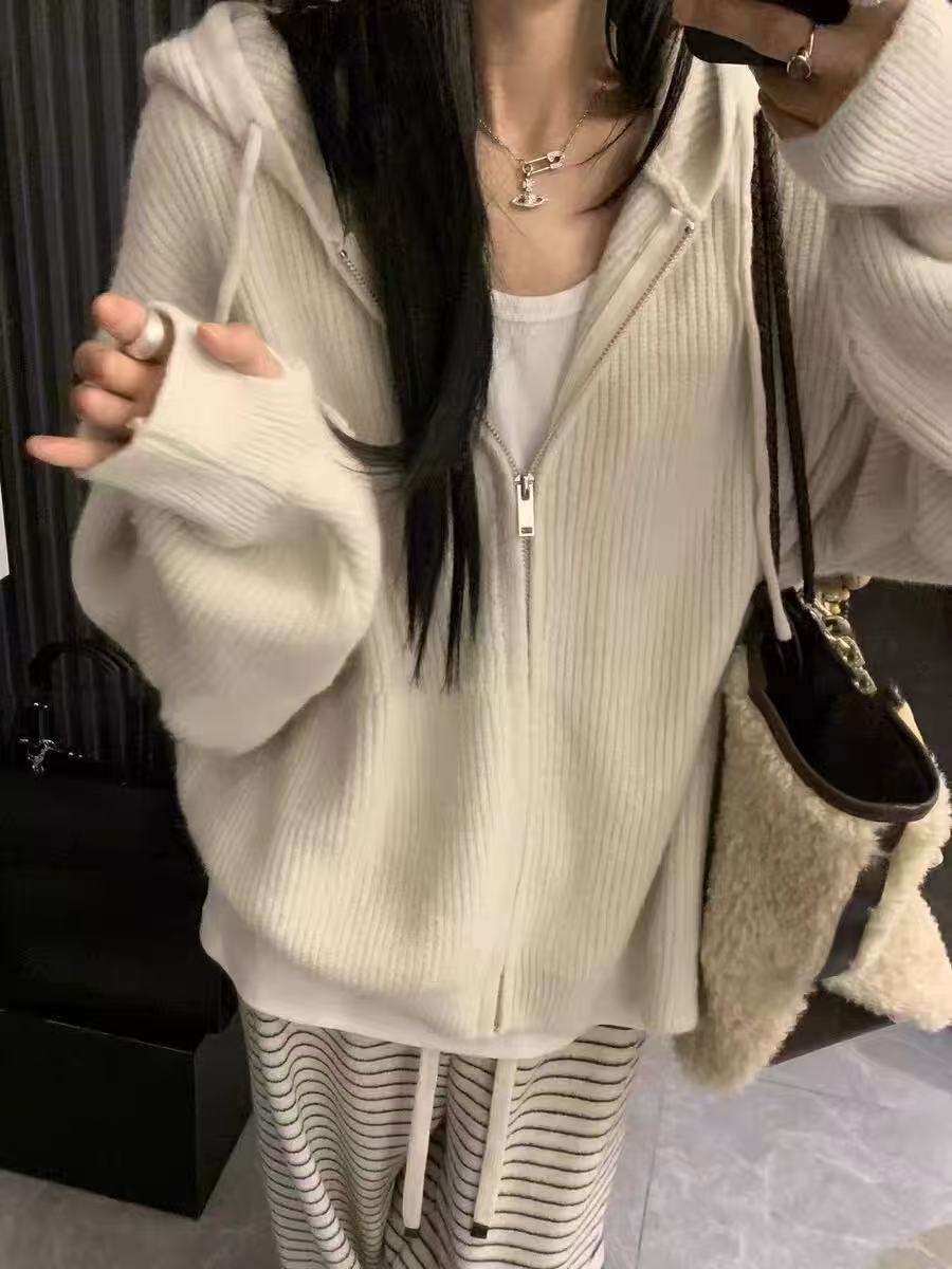 非主图款【编号151-200】2025年新款百搭宽松毛衣女潮春秋针织时尚