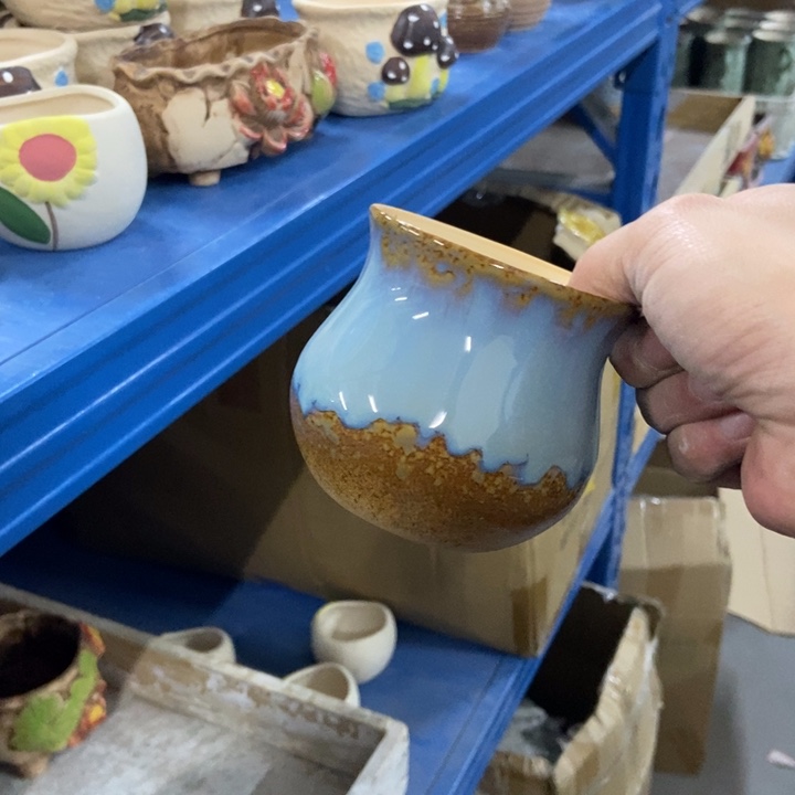 陶瓷花盆单场满9.9发8*8