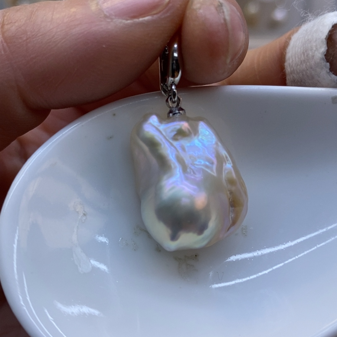 美丽哦哦哦淡水珍珠未镶嵌