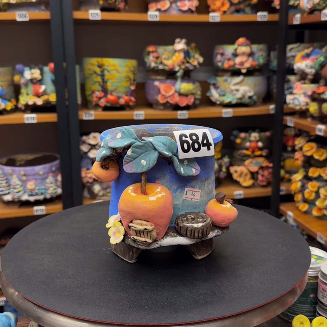 【闪购商品】粗陶手捏