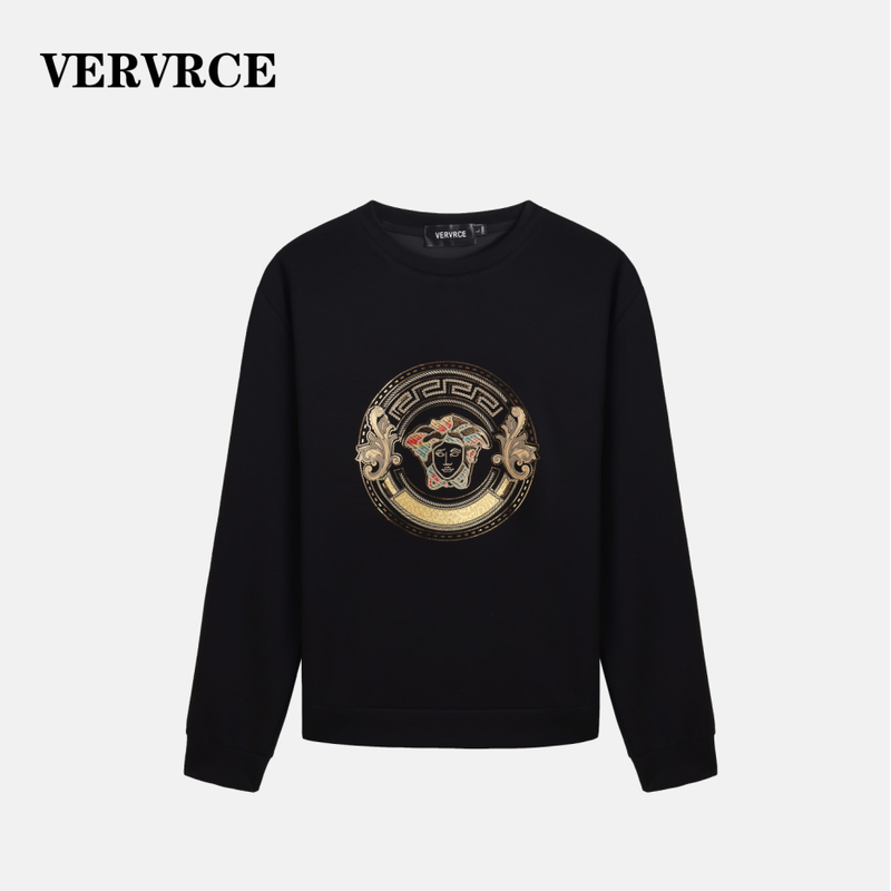 VERVRCE/Pattern男士秋季圆领百搭经典高级感休闲卫衣长袖