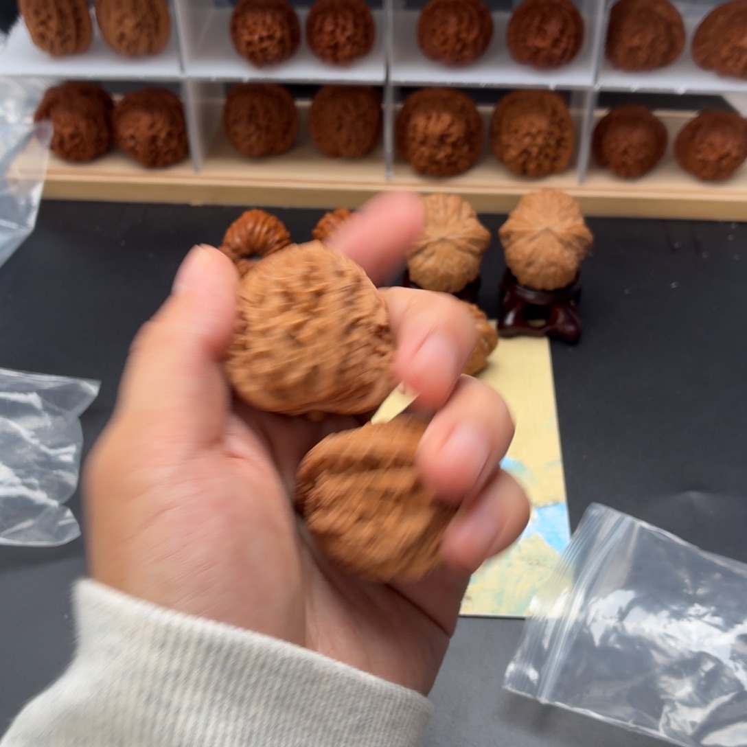 文玩核桃把件麦虎全品41