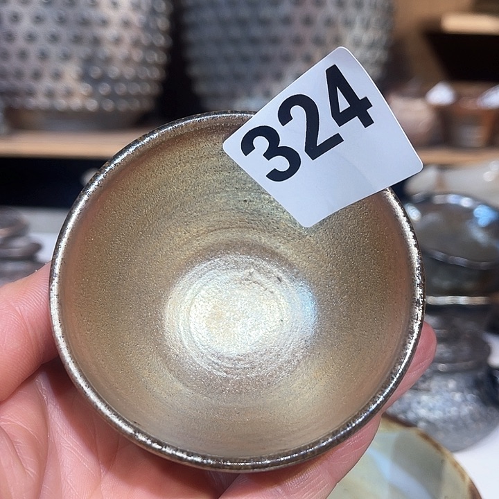 杯高温柴烧陶泥手工杯