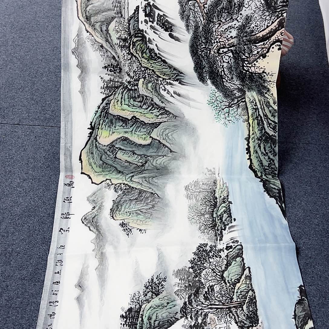 国画事事顺心如意万事如意万事