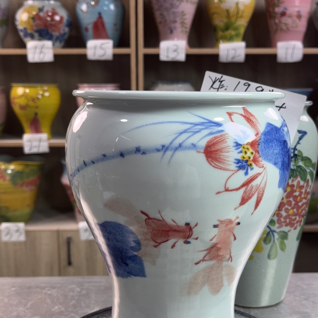 景德镇陶瓷花盆花盆