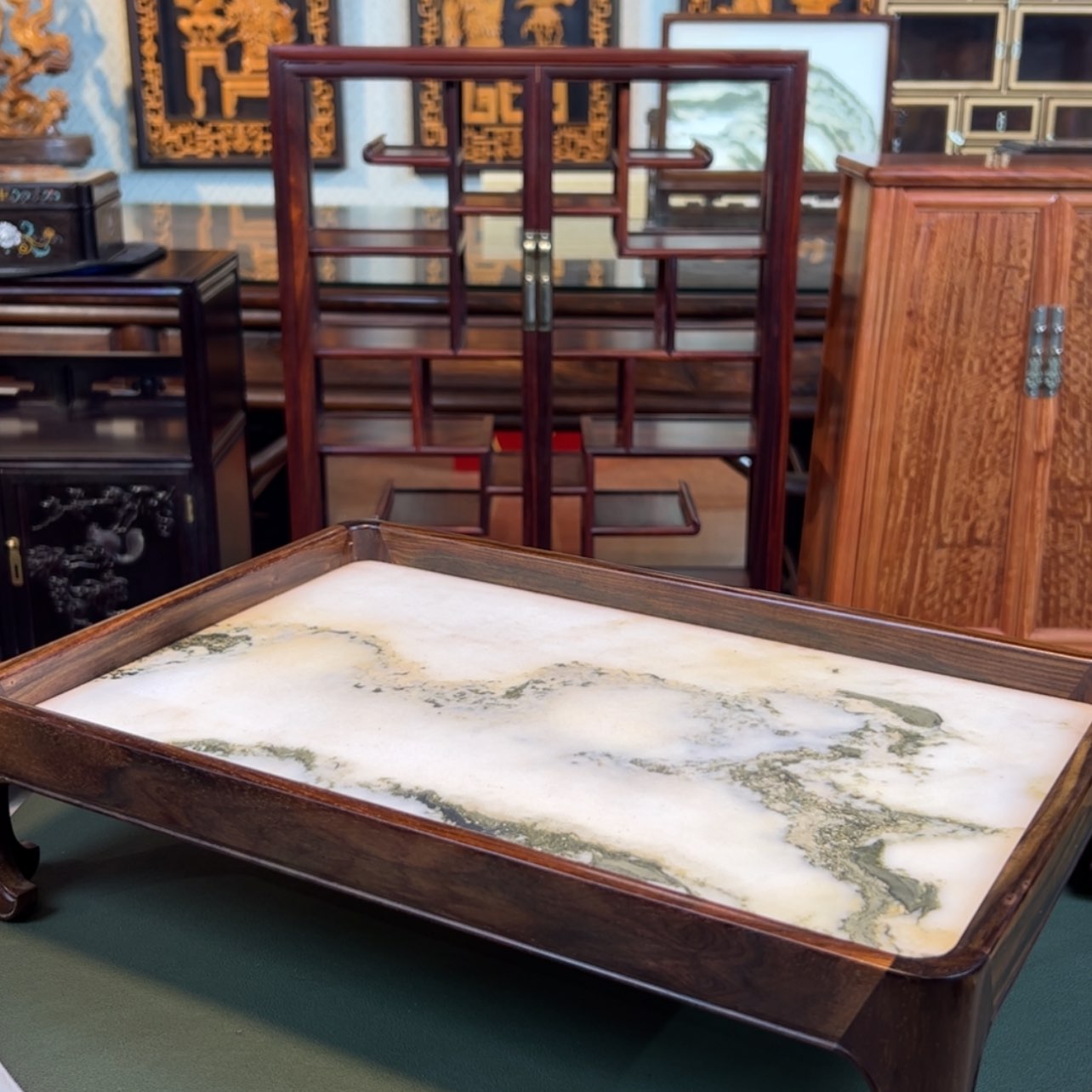 【闪购商品】红酸枝木类成套家具