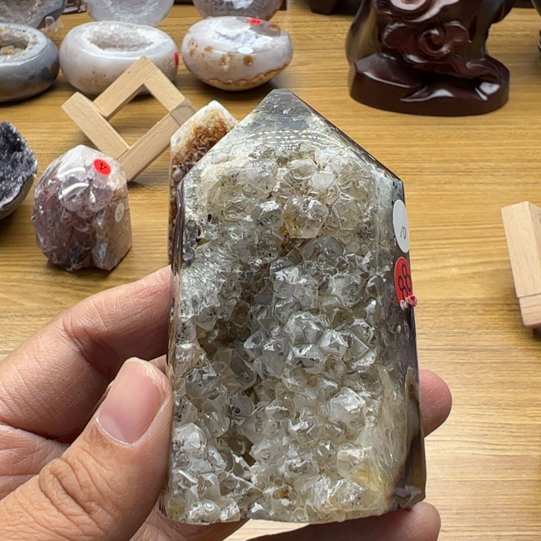 水晶水晶无镶嵌未镶嵌柱子88