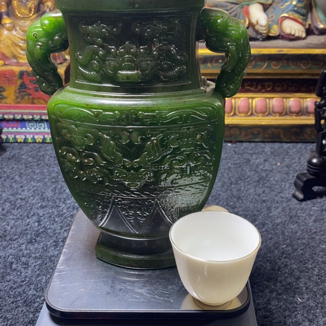 幸***场瓷片精品美物大摆件