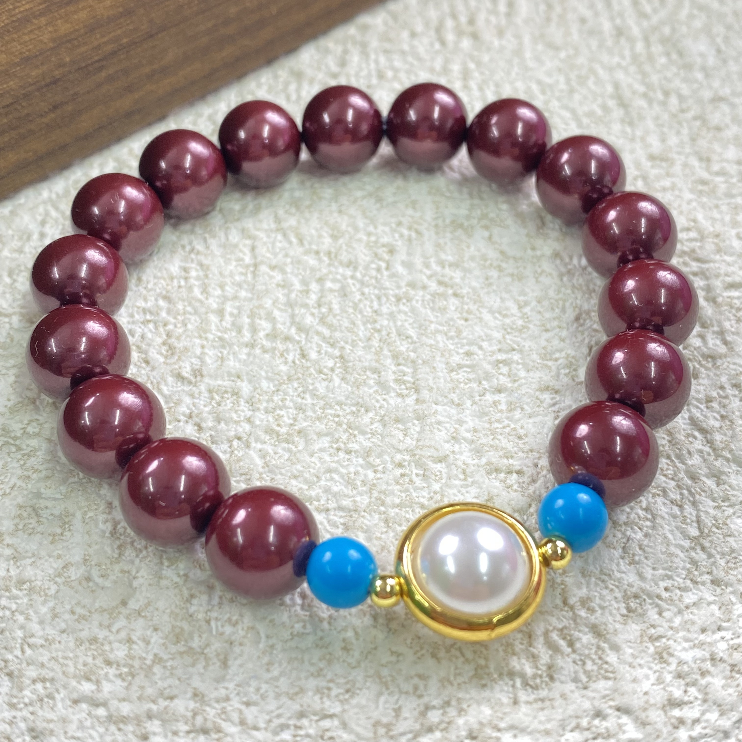 手链 【大胖精选】1587设计师款10m高亮珠手链不带礼盒